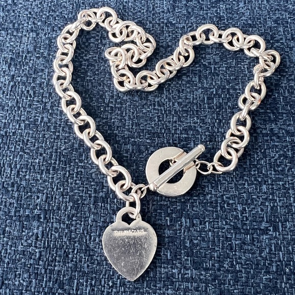 Tiffany heart toggle necklace Clearance